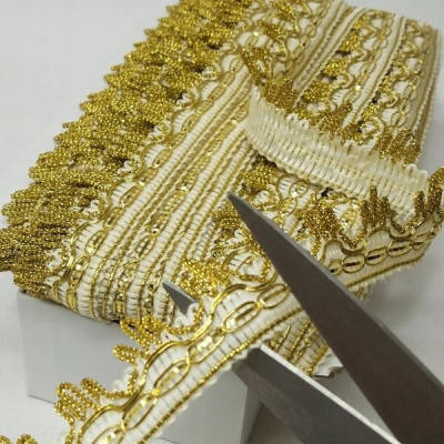 

Декоративная тесьма для танцевальной одежды col золотой (ДТ-1993-3)