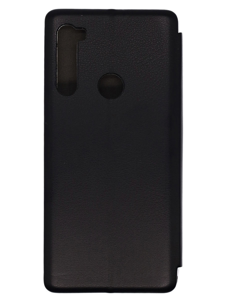 

Чехол книжка для Redmi Note 8T / Чехол книжка для Редми нот 8Т (черный цвет) на магните с отделом для карт