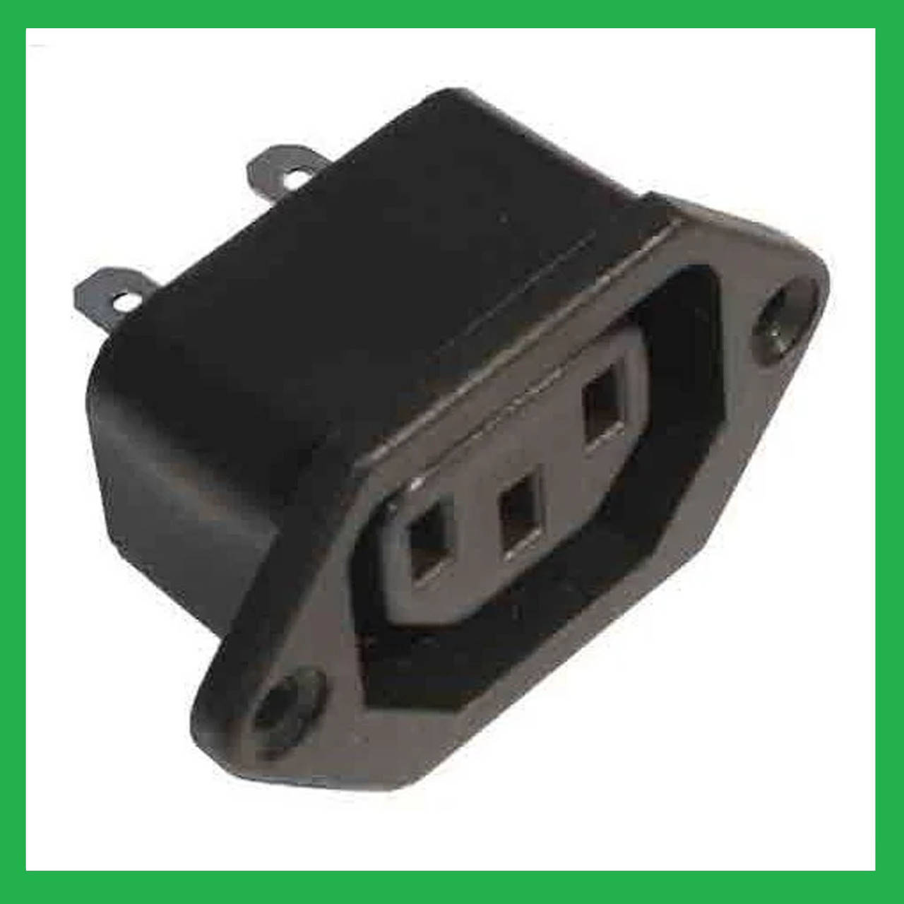 

Гнездо сетевое компьютерное монтажное 220V 3pin (выход)