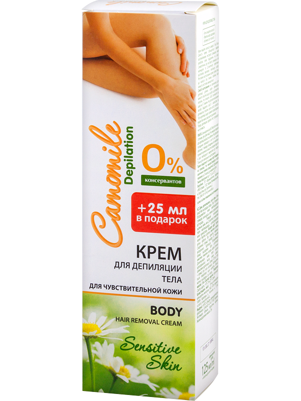 

Крем для депіляції тіла 125 мл Camomile Depilation
