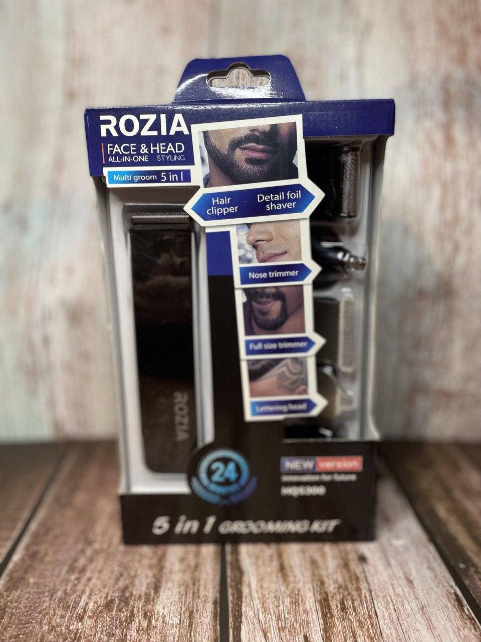 

Набор для cтрижки и бритья 5 в 1 Rozia