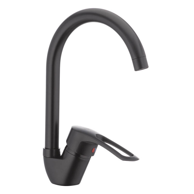 

Смеситель для кухни CRON HANSBERG 777-G черный (CR0791)