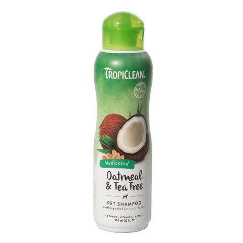 

Tropiclean Oatmeal & Tea Tree шампунь для собак 355 мл