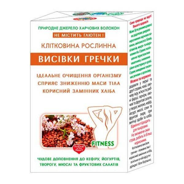 

Клітковина рослинна з висівок гречки 160г