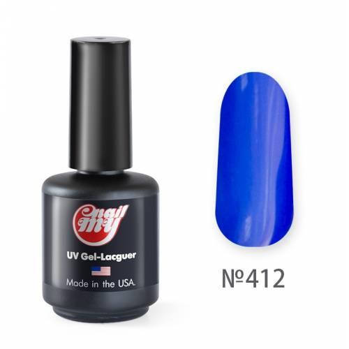 

ГЕЛЬ ЛАК MY NAIL №412 темно-синий (пр-во Украина) 9мл.