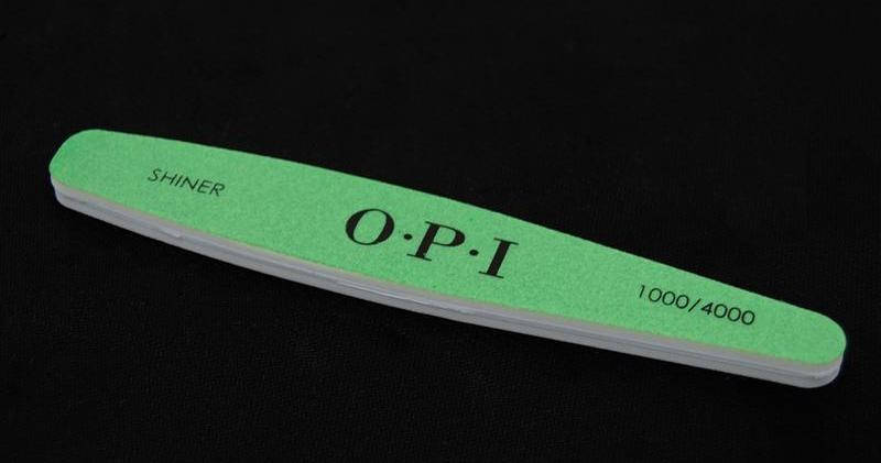

Пилка маникюрная шлифовщик для ногтей O.P.I SHINER 1000/4000