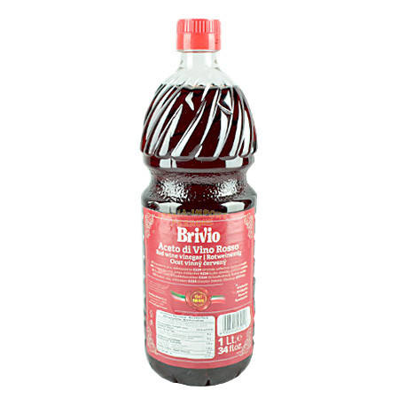 

Винный уксус Brivio Aceto di vino Rosso красный 6% 1л, 12шт/ящ