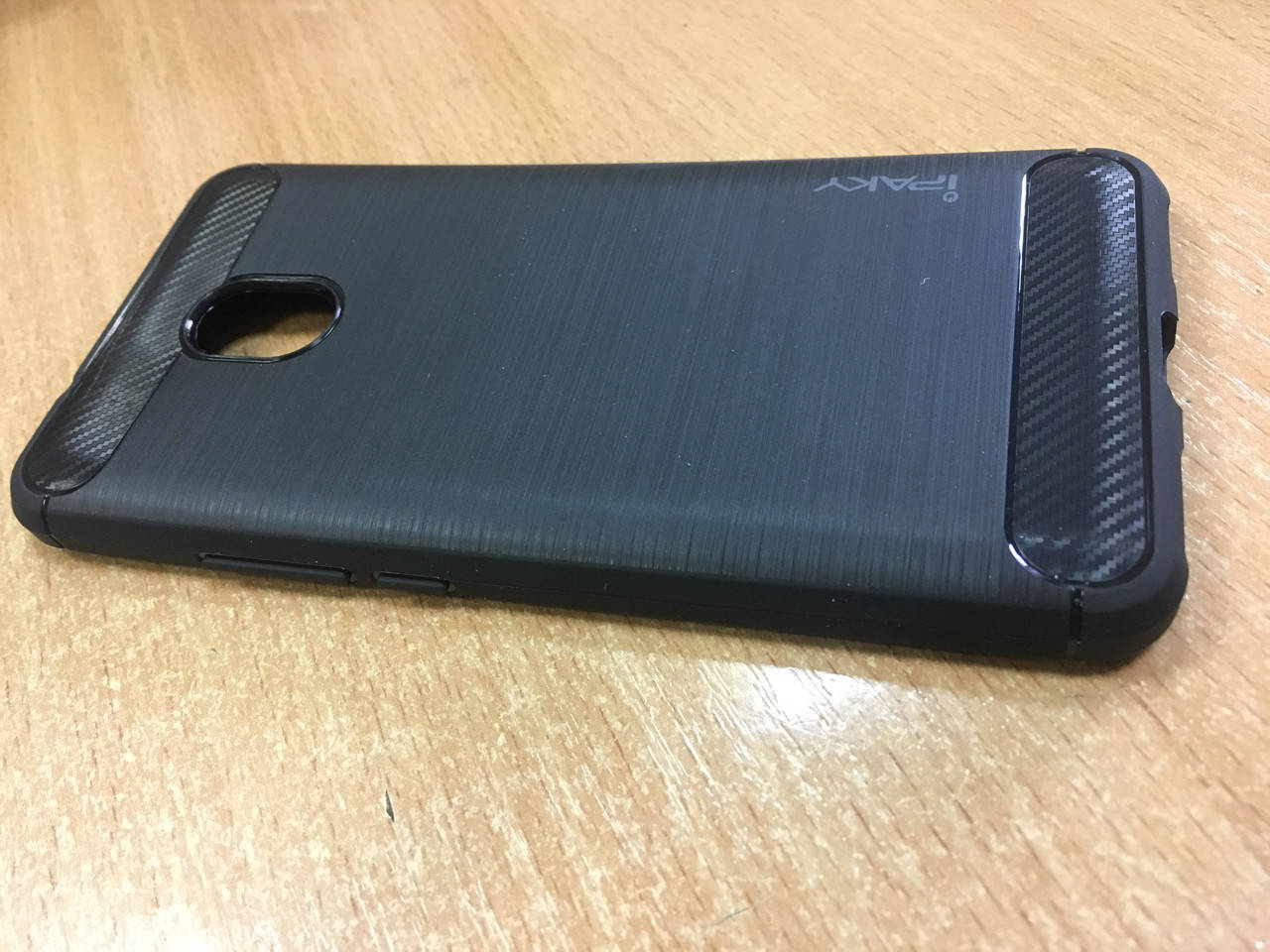 

Оригинальный чехол-бампер для Meizu M5s Цвет:Carbon-темный графит