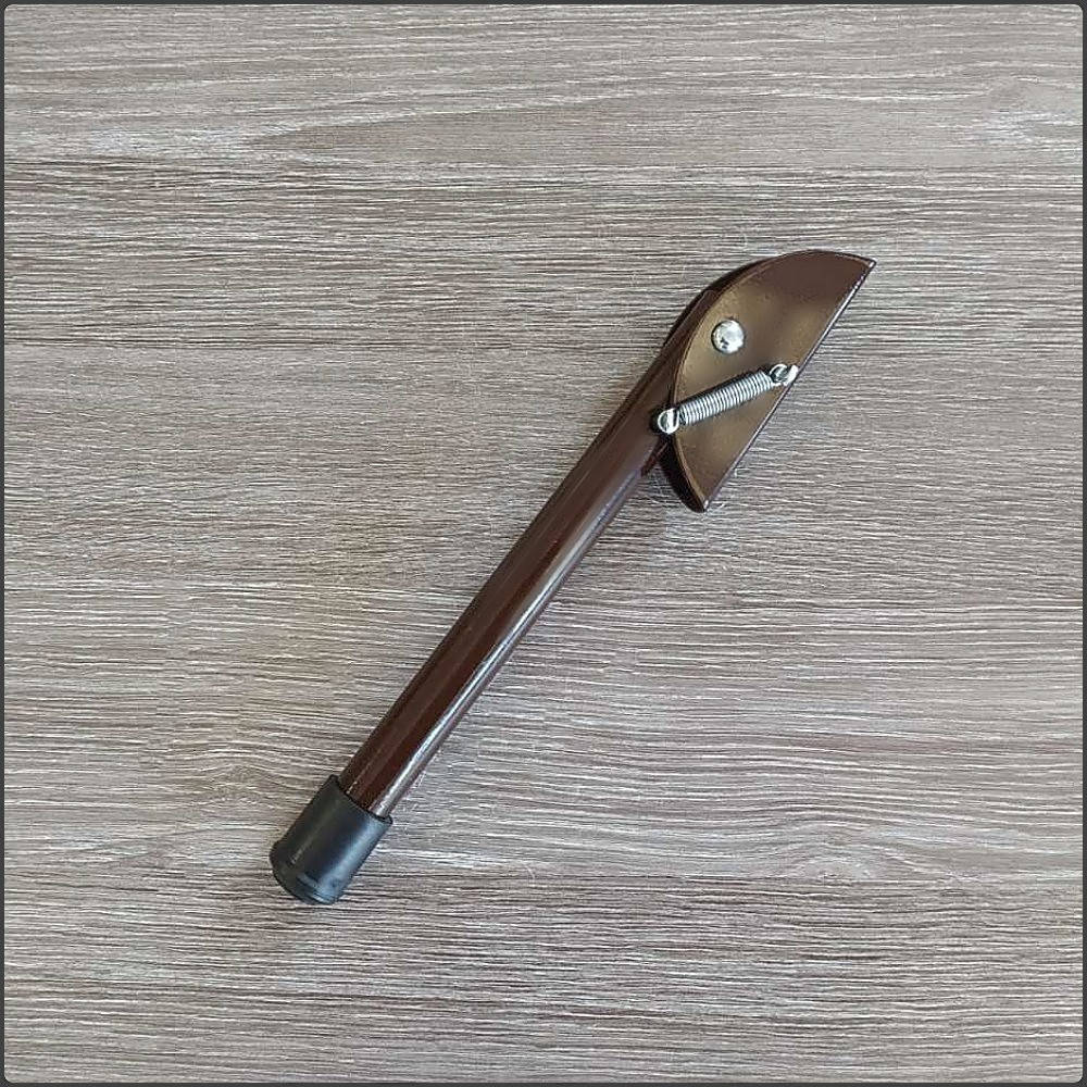 

Упор откидной ножка 18*210 мм. коричневая, Коричневый