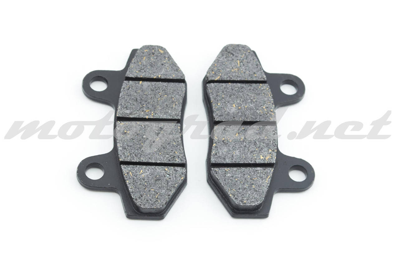 

Колодки тормозные (диск) 4T GY6 50-150 "SUNY" (под двухпоршневой суппорт)