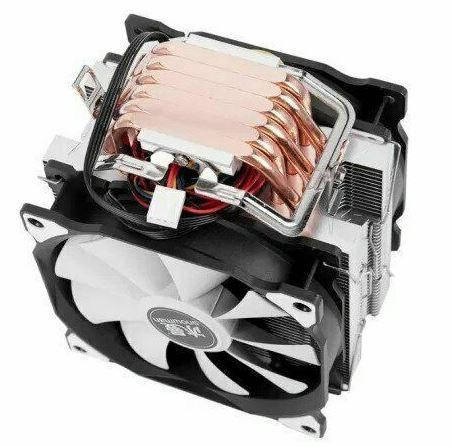 

Процессорный кулер Snowman M-T6, 6 теплотрубок, 2 вентилятора 120мм