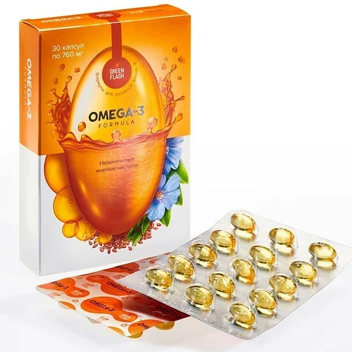 

Омега -3 Greenflash Omega-3 Незамінні жирні кислоти