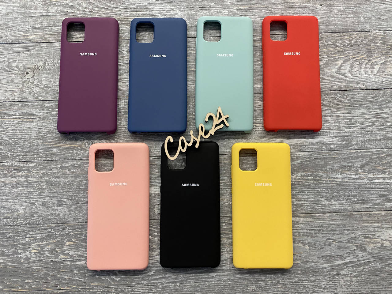 

Чехол Soft touch для Samsung Galaxy Note 10 Lite (7 цвета), Разные цвета