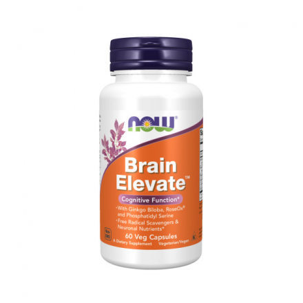 

NOW Витамины для памяти, Brain Elevate, капсул №60
