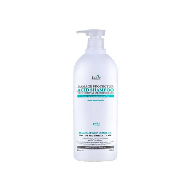 

Бесщелочной шампунь с pH 4.5 La'dor Damage Protector Acid Shampoo 900ml