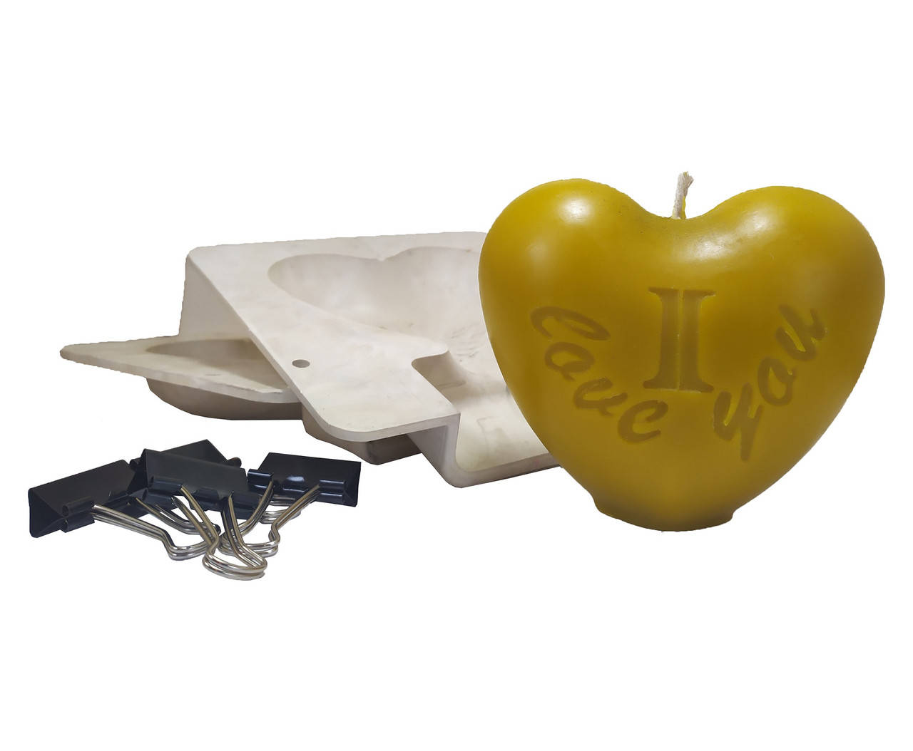 

Пластиковая форма - сердце большое