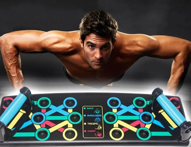 

Платформа для отжиманий Push Up Rack Board Если Вы хотите накачать себе крепкую грудь, мощные руки и широкие п