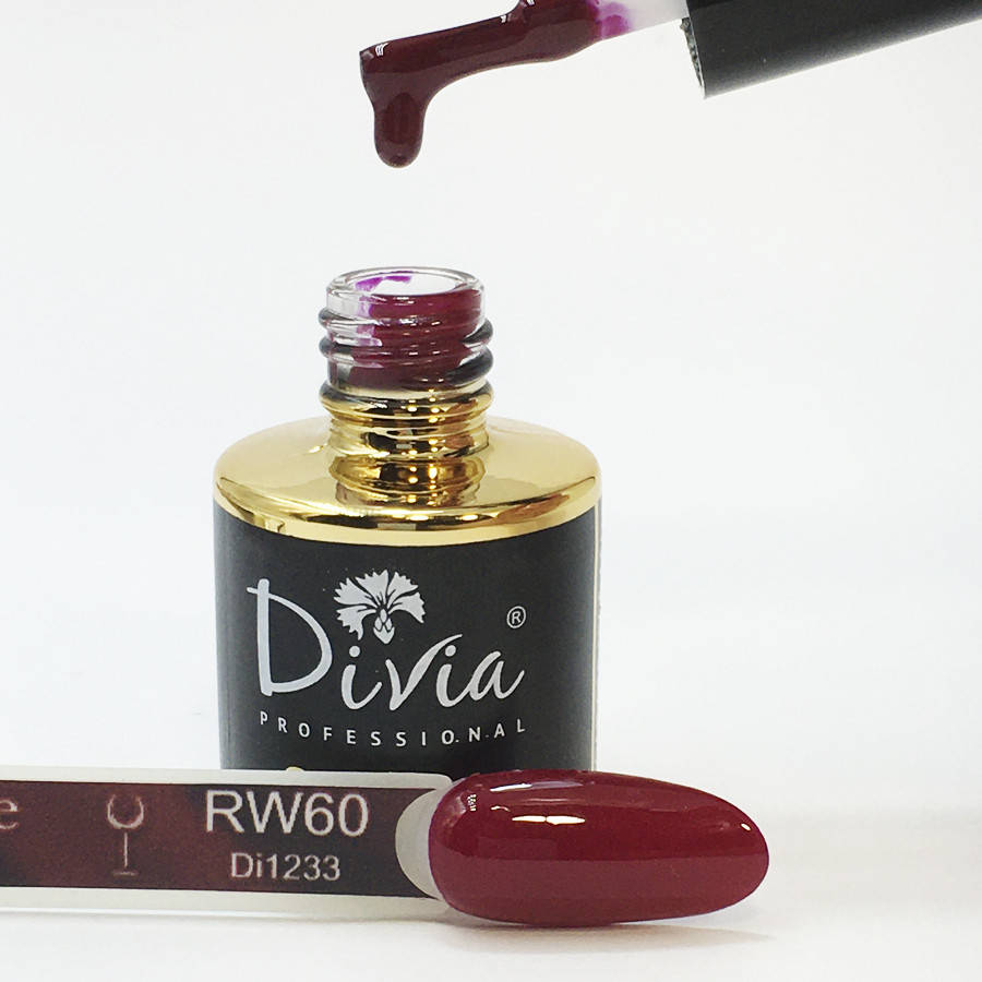 

Divia Гель-лак для ногтей Red Wine №RW60