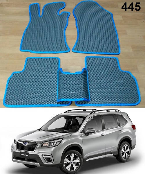 

Коврики ЕВА в салон Subaru Forester '19-, Черный