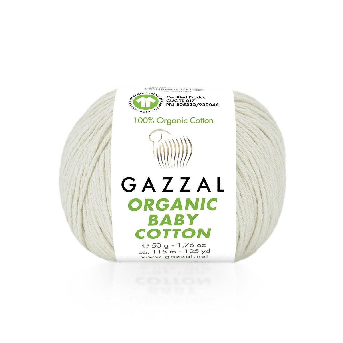 

Gazzal Organic Baby Cotton № 436 белый