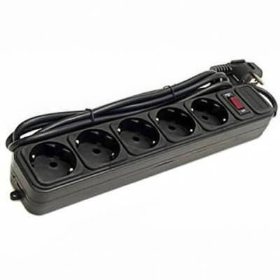

Сетевой фильтр LogicPower LP-X5, 1.8m, 5 розеток, black