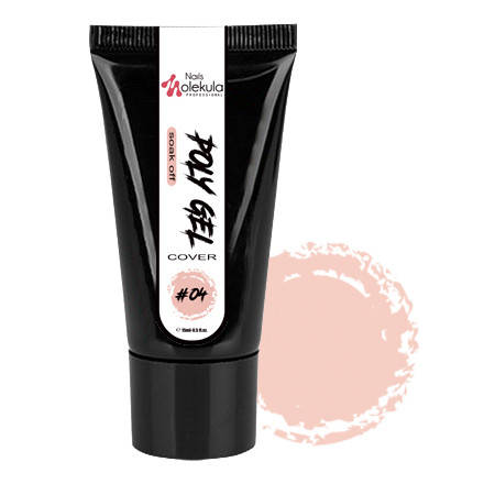 

Полігель PolyGel Nails Molekula Cover №04, 30ml