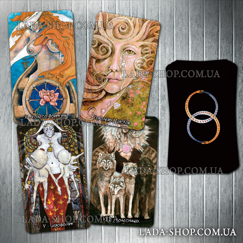 

Гадальные карты Таро Мэри-Эль Таро (безрамочное) (Mary-El Tarot (borderless)