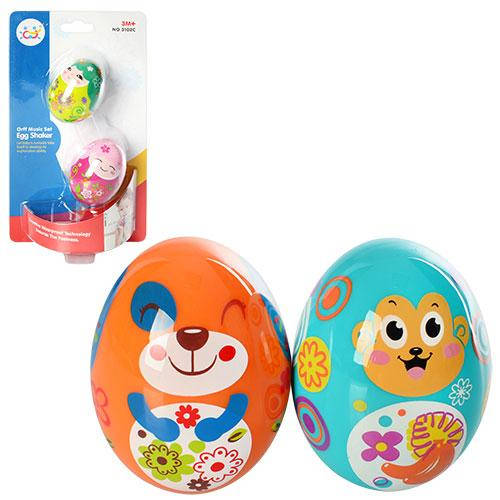 

Набор погремушек в ручку / Яйцо-шейкер