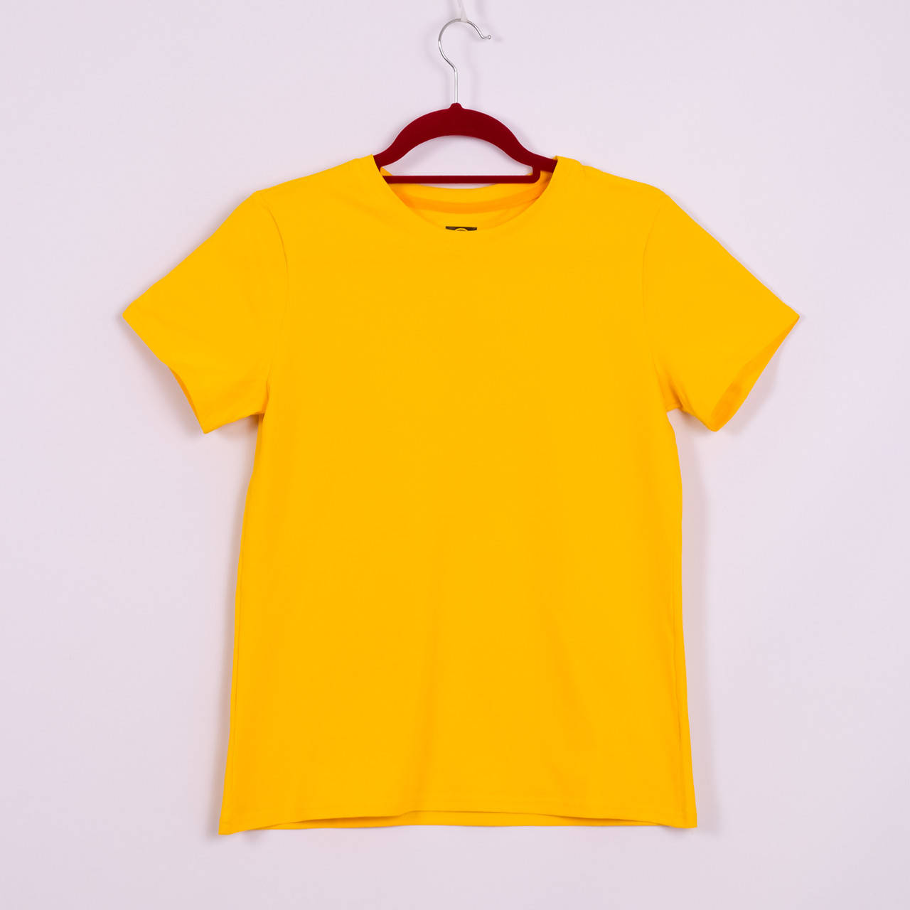 

Футболка женская однотонная. Дукат TS-02-4. Размер 2XL. Цвет: Желтый