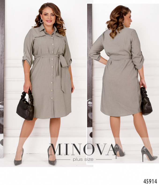 

Универсальное платье-рубашка Размеры: 48.50.52.54.