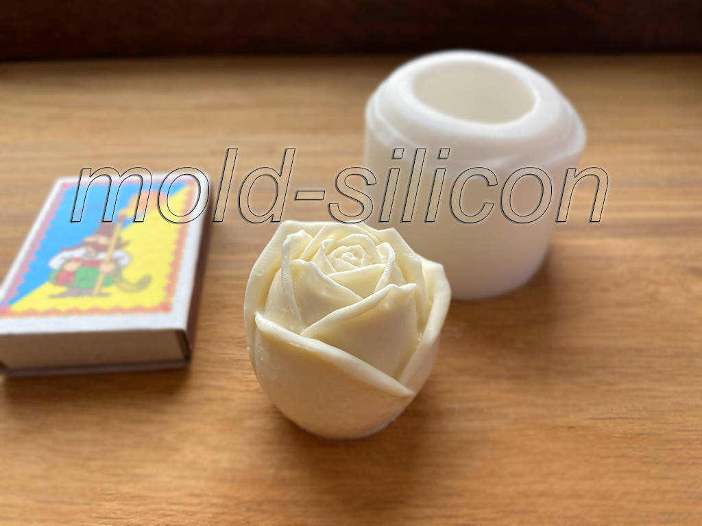 

Силиконовый молд "Роза 25"