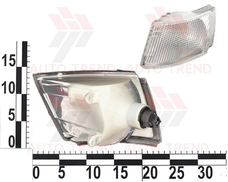 

Повторитель указатель поворота передней фары поворотник ВАЗ 2110 2111 2112 Левый УП101.3711-01