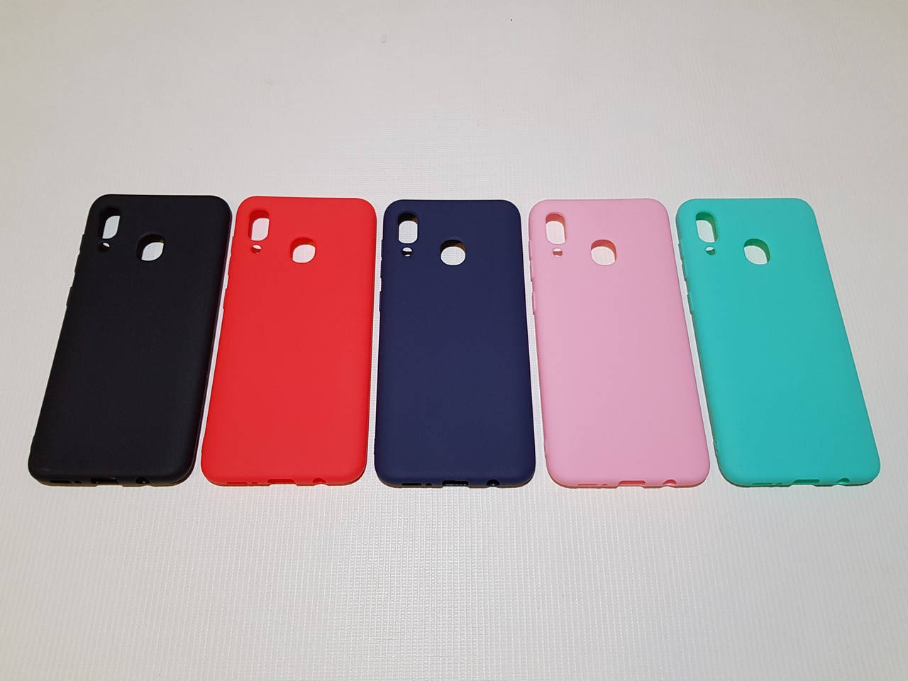

Цветной TPU чехол для Samsung Galaxy A30 2019 (A305), Разные цвета