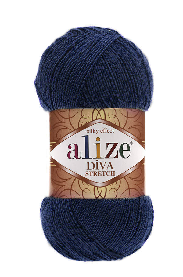 

Alize Diva Stretch темно-синий № 361