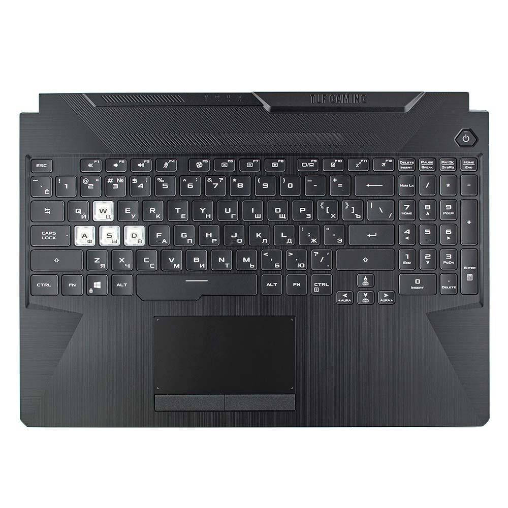 

Корпус верхняя крышка для Asus FX506HC FX506HE series, RU (топкейс с клавиатурой, 90NR0703-R30RU1, C Cover,