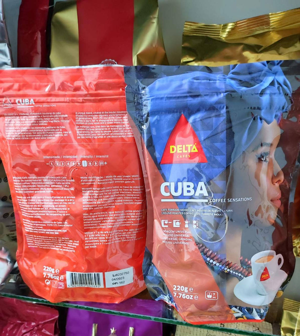 

Кофе заварной Delta "Cuba" 250 g. Португалия.