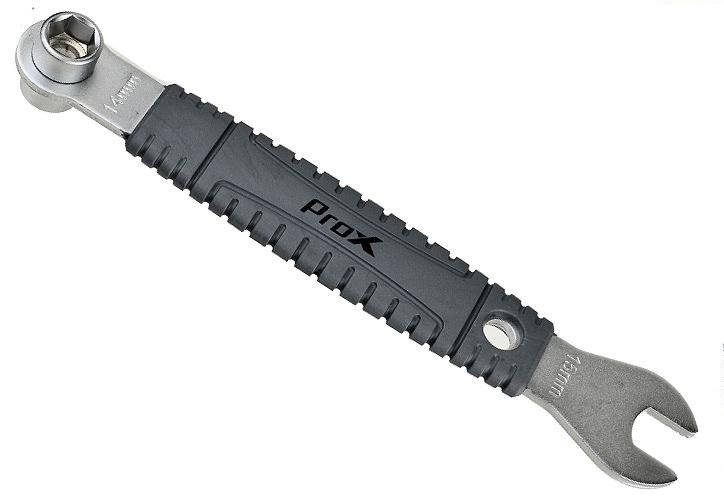 

Ключ для снятия педалей и шатунов велосипеда, Prox RC-W501