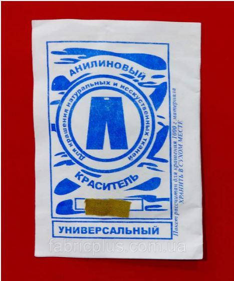 

Краситель для ткани универсальный анилиновый оливковый, Красный