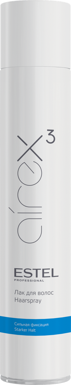 

Лак для волос сильной фиксации Estel Professional AIREX, 400 ml.