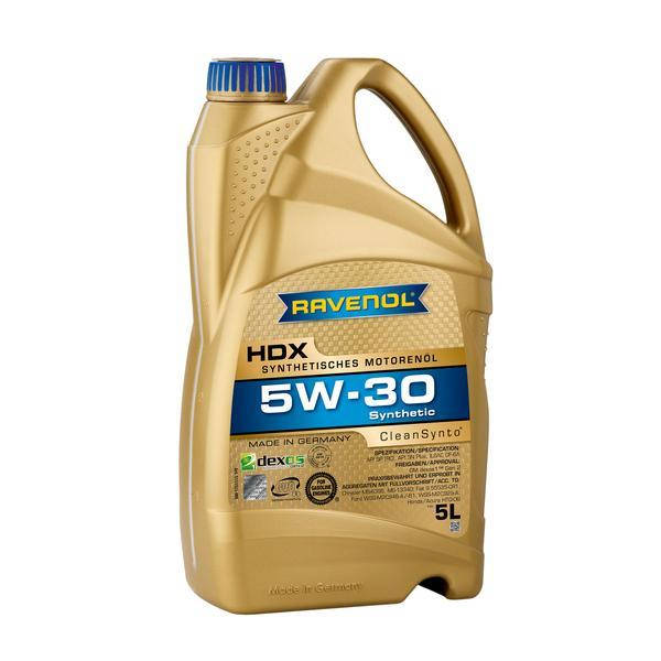 

Моторное масло Ravenol 5w30 HDX 5л