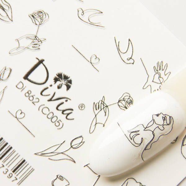 

Divia Наклейки "Комбі" Di862 №C005