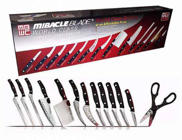 

Набор ножей Miracle Blade! Новье