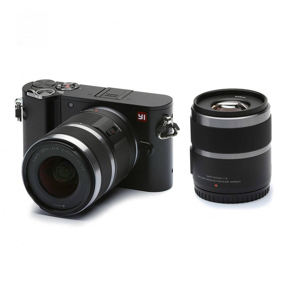 

Xiaomi Yi M1 42.5mm f/1.8 / 12-40mm f/3.5-5.6 Black, Черный