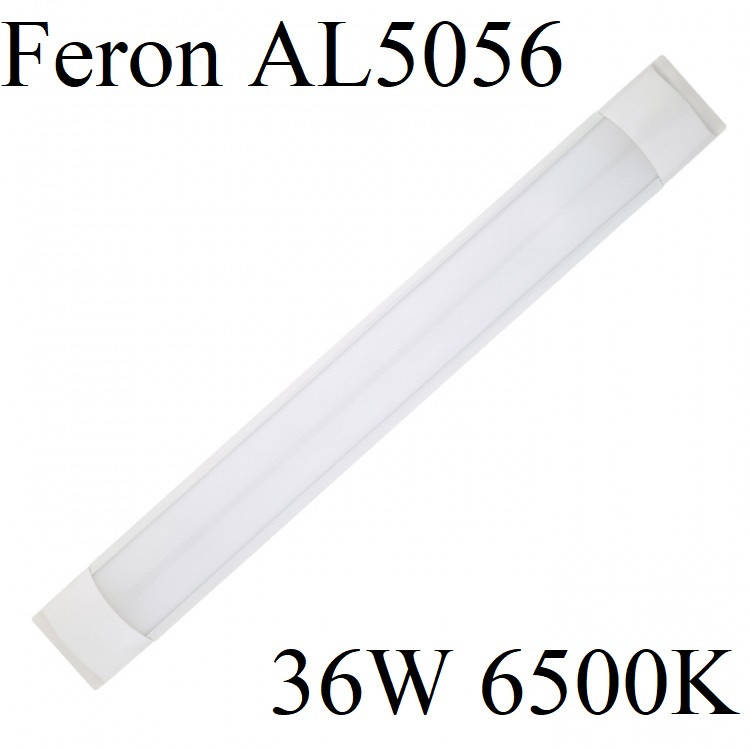 

Светодиодный светильник Feron AL5056 36W 6500K IP40, 1200*75*25mm