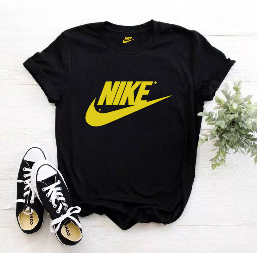 

Женская футболка Nike Найк чёрная, Черный