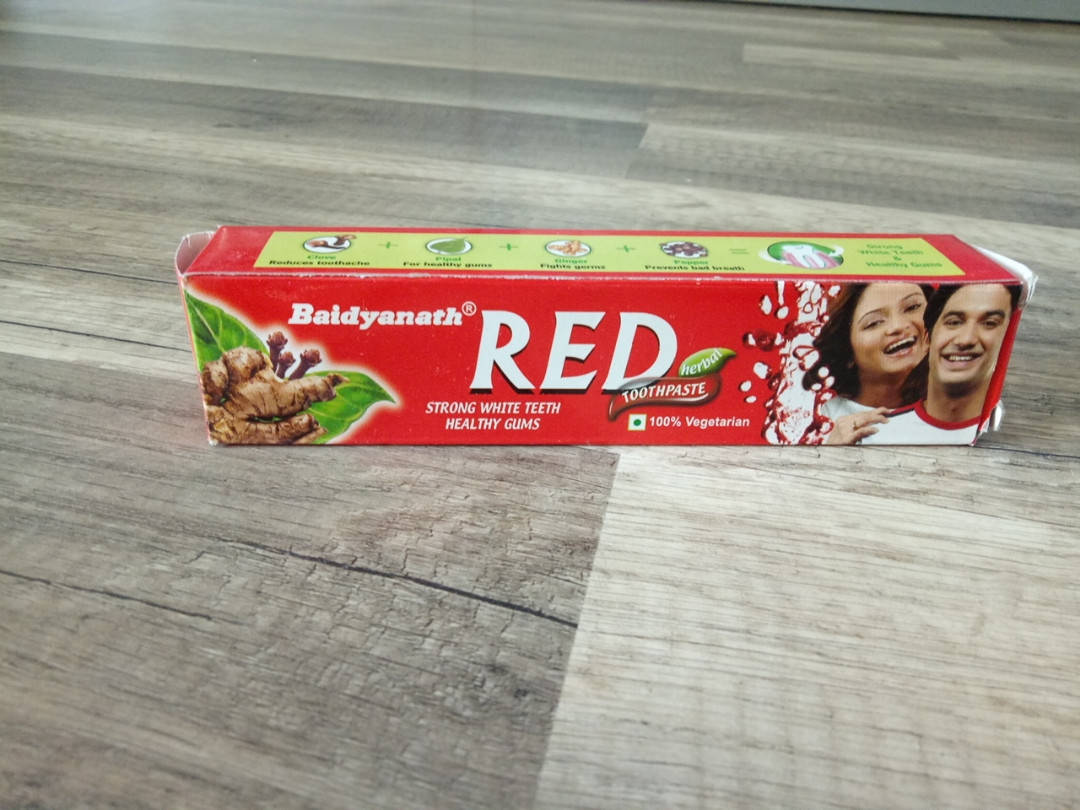 

Красная зубная паста Toothpaste Red Baidyanath, 100г
