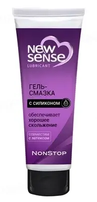 

Гель-смазка New Sense, с силиконом, 100 мл
