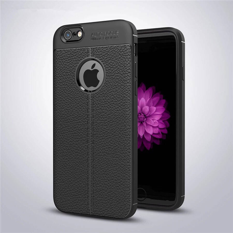 

Чехол "кожаный» для Iphone 5/5S/5SE, Черный