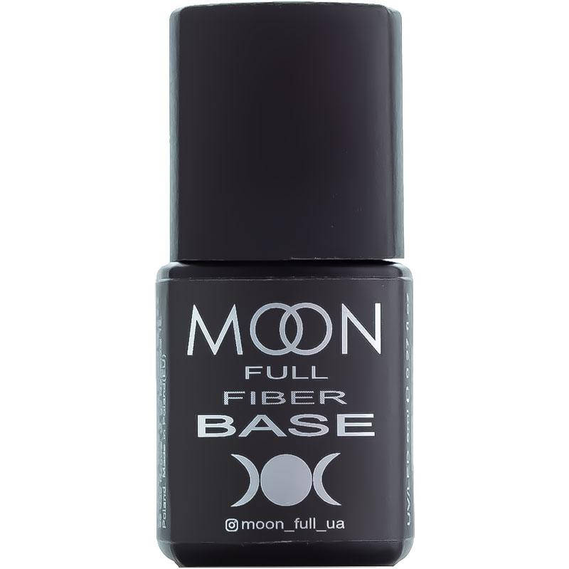 

Fiber Base MOON FULL - База для ногтей с нейлоновыми волокнами, 8 мл