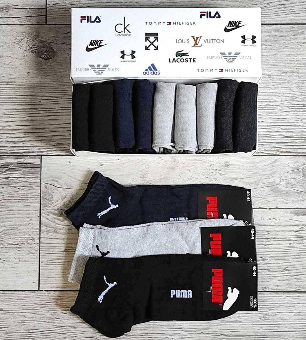 

Набор мужских носков Puma - 12 пар ПУМА в подарочной коробке упаковке / носки